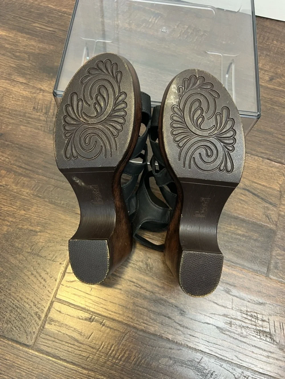 b.o.c. black faux